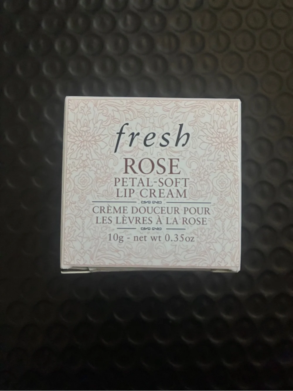 Fresh Rose Petal Soft Lip Cream (full size/10g)